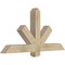 Ekena Millwork Kennewick Rough Sawn Timber Gable Bracket, Douglas Fir, 48"W x 24"H x 4"D x 4"F, 12/12 Pitch GBW048X24X0404KEN00RDF - alternate 3